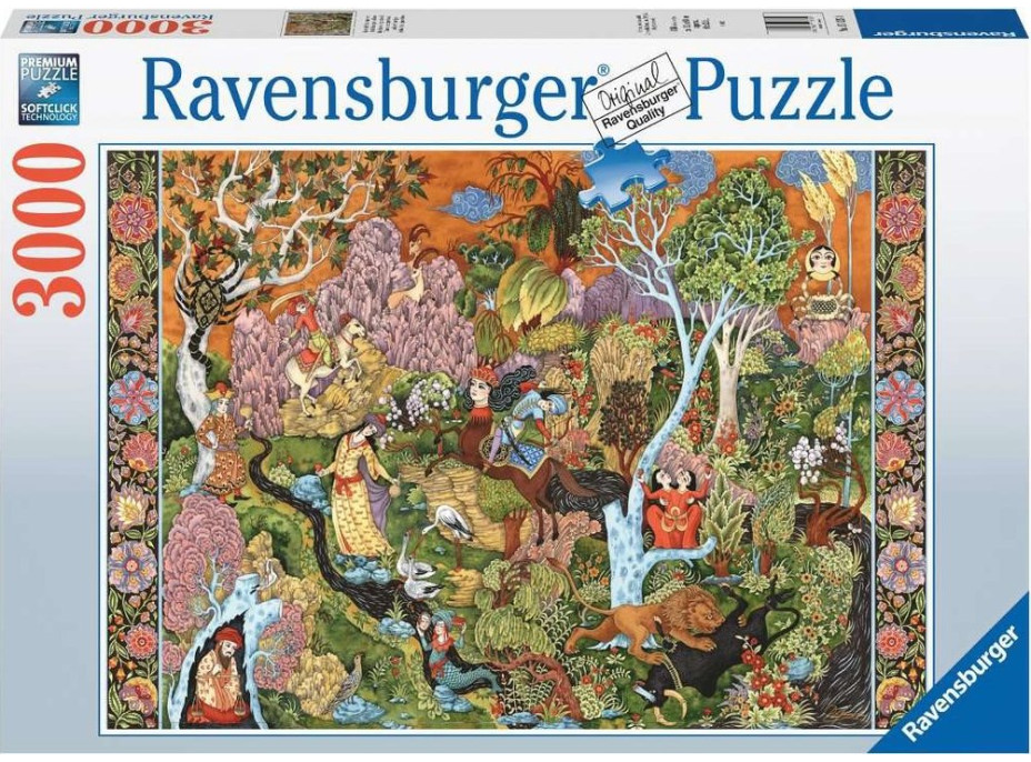RAVENSBURGER Puzzle Záhrada slnečných znamení 3000 dielikov