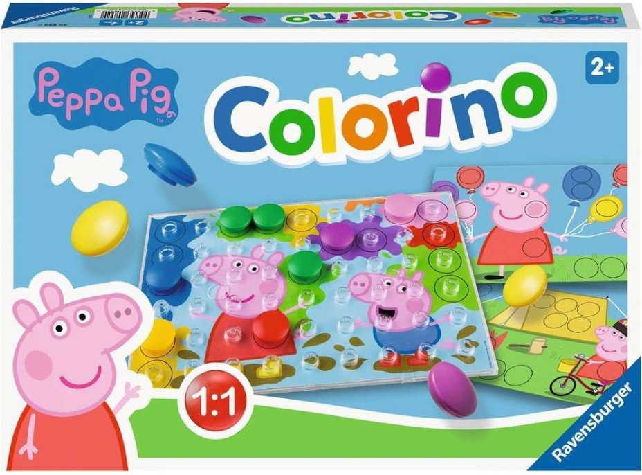 RAVENSBURGER Colorino Prasiatko Peppa