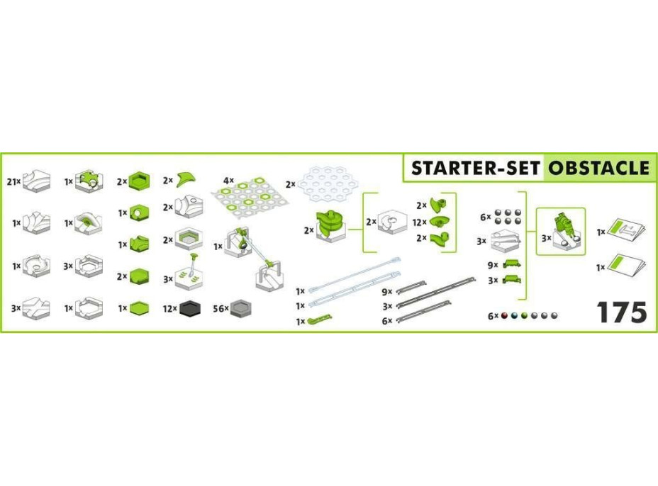 RAVENSBURGER GraviTrax Štartovacia sada Set Obstacle