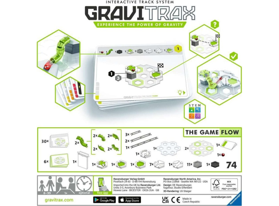 RAVENSBURGER Hra GraviTrax The Game: Prietok