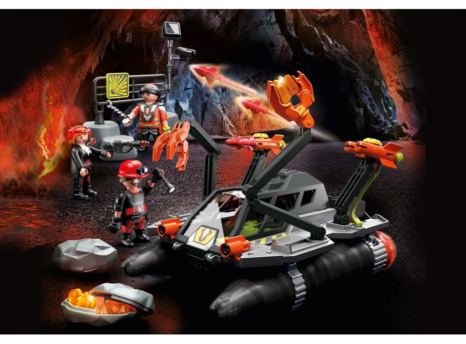 PLAYMOBIL® Dino Rise 70927 Comet Corp. Demolačné stroj