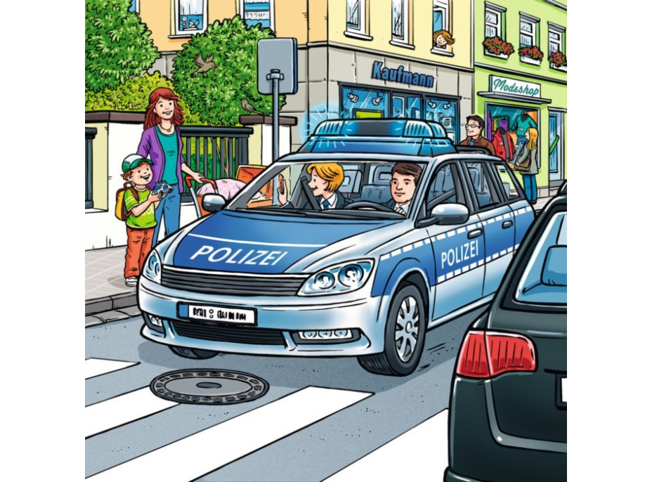 RAVENSBURGER Puzzle Záchranári 3x49 dielikov