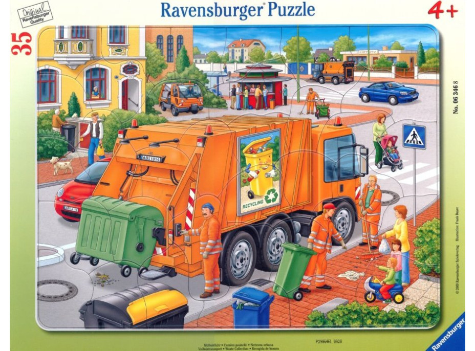 RAVENSBURGER Puzzle Smetiari 35 dielikov