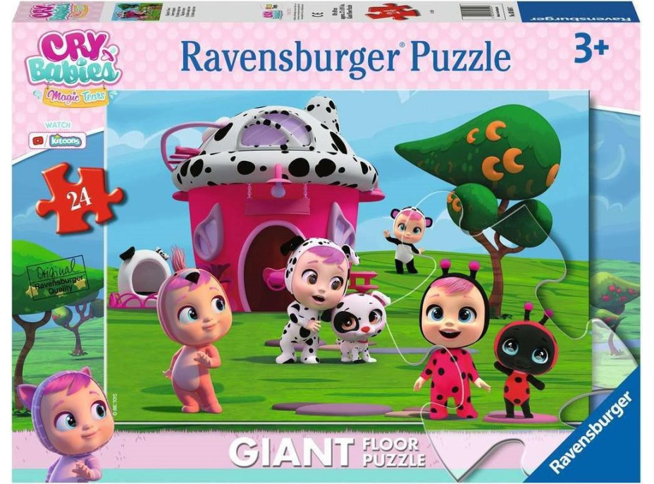 RAVENSBURGER Obrovské podlahové puzzle Cry Babies Magic Tears 24 dielikov