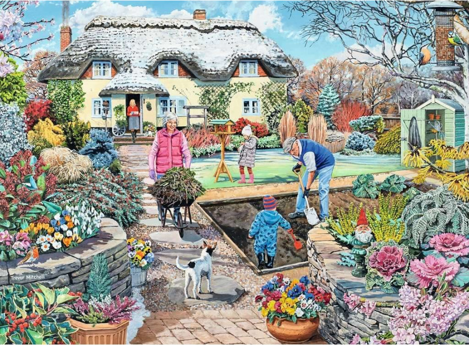 RAVENSBURGER Puzzle Deduškova záhrada 500 dielikov