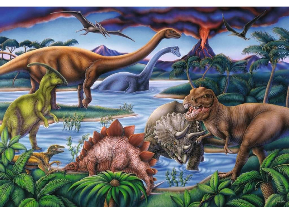 RAVENSBURGER Puzzle Dinosaury 35 dielikov