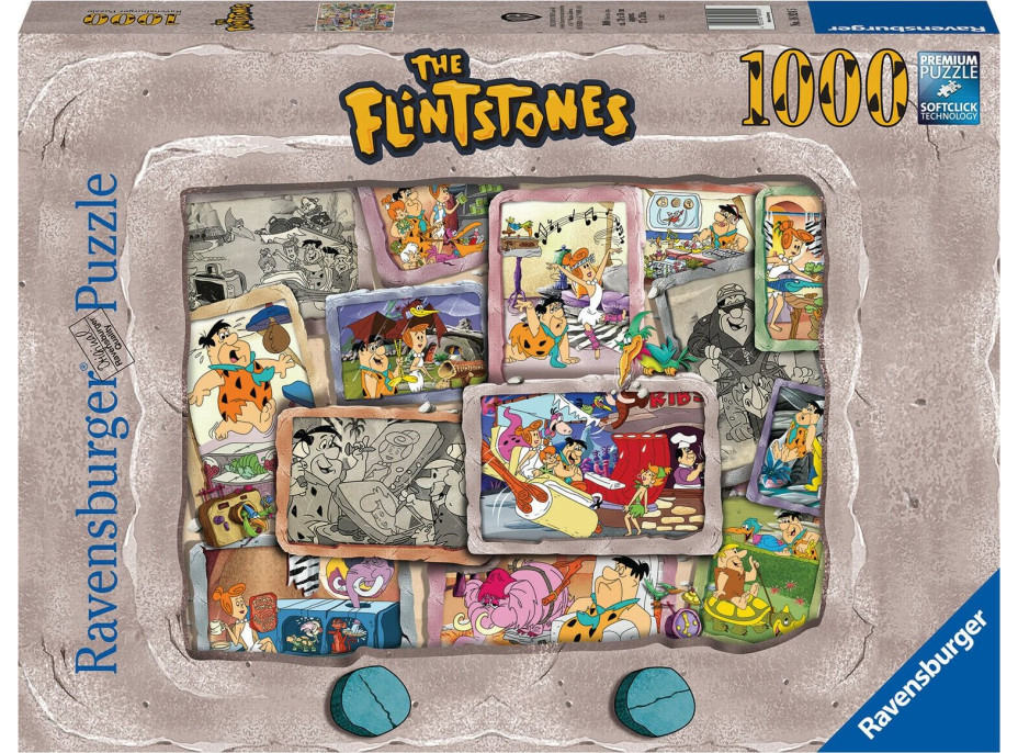 RAVENSBURGER Puzzle Flintstoneovi 1000 dielikov