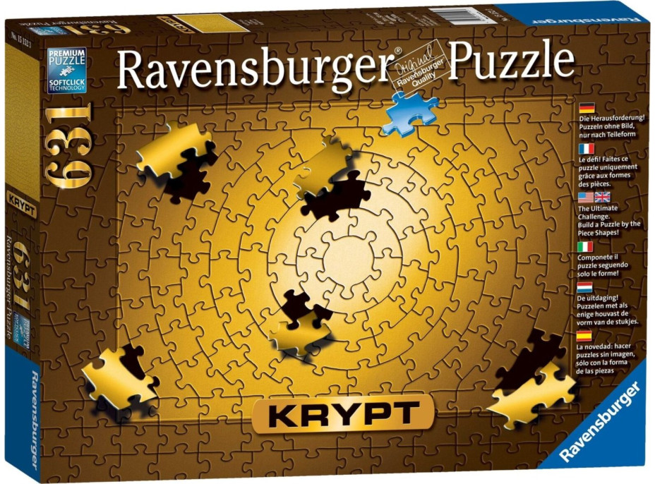 RAVENSBURGER Puzzle Krypt Gold 631 dielikov