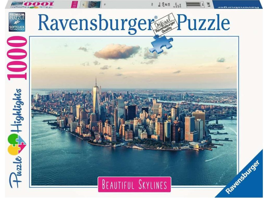 RAVENSBURGER Puzzle New York, USA 1000 dielikov