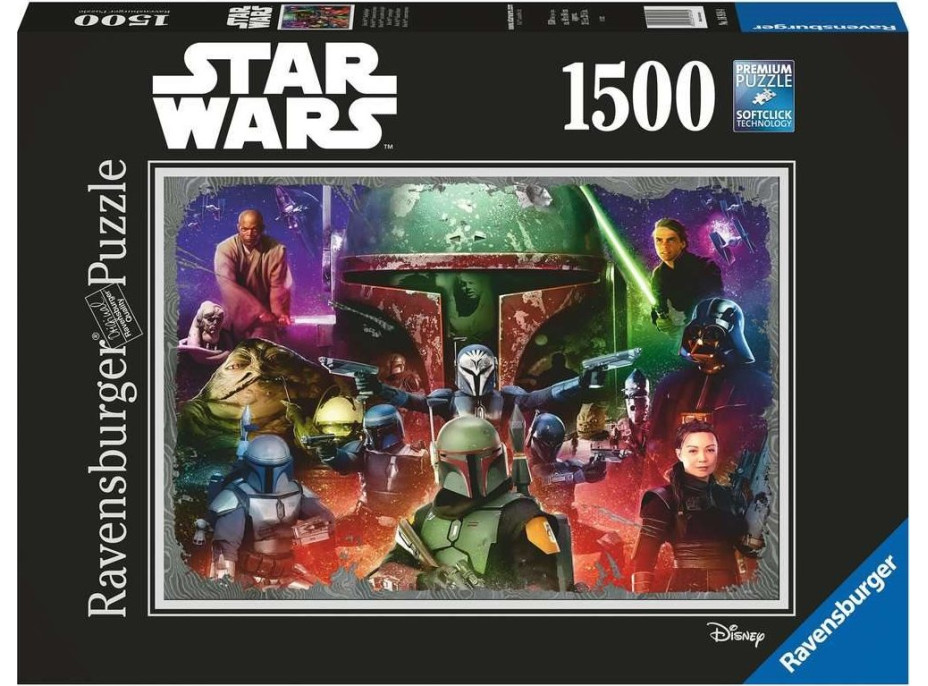 RAVENSBURGER Puzzle Star Wars 1500 dielikov