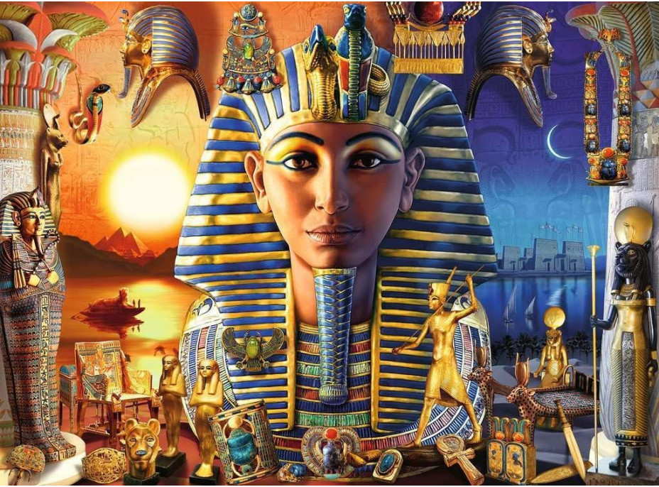 RAVENSBURGER Puzzle Starý Egypt XXL 300 dielikov