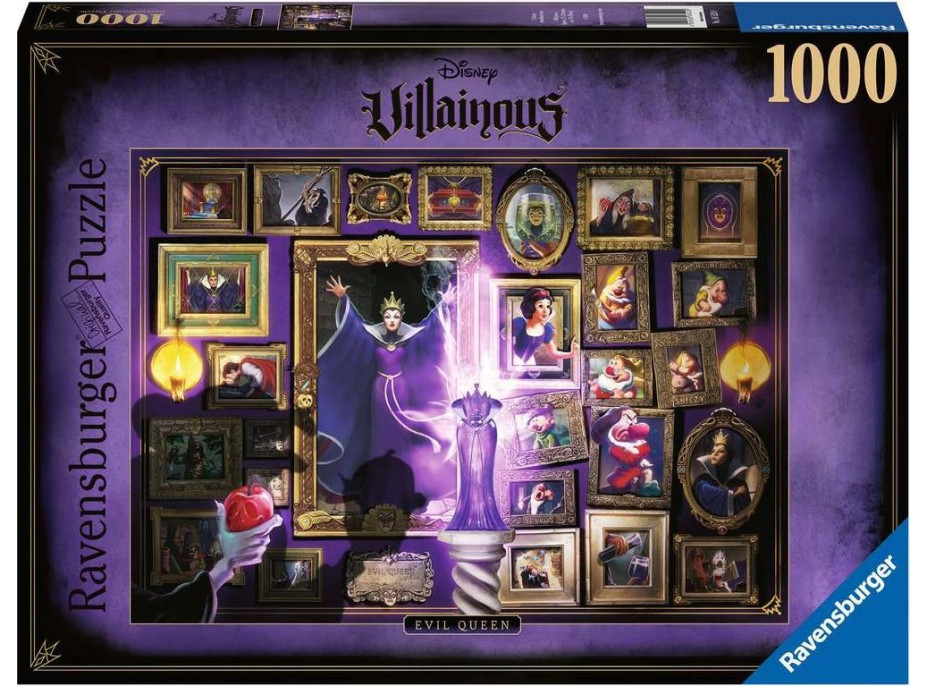 RAVENSBURGER Puzzle Disney Villainous: Zlá kráľovná 1000 dielikov