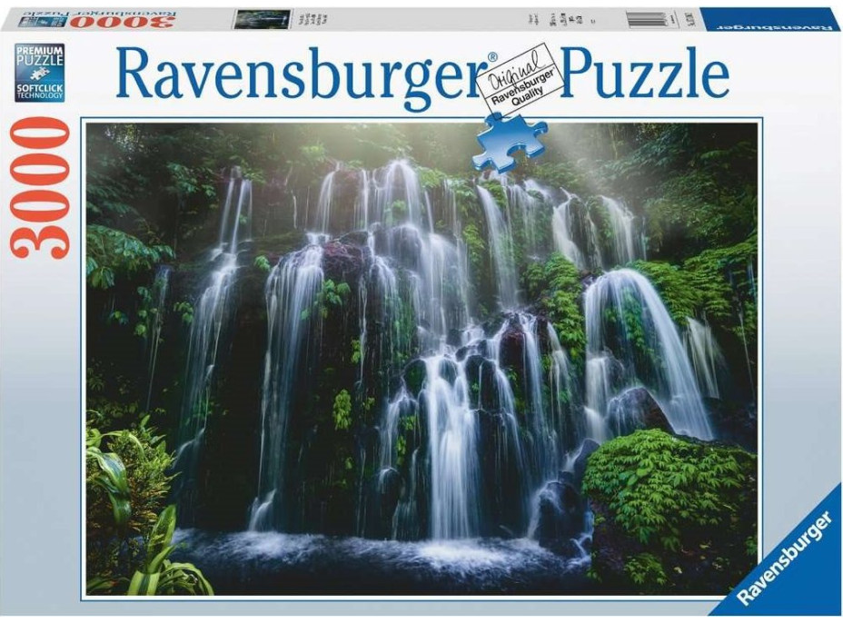 RAVENSBURGER Puzzle Vodopád na Bali 3000 dielikov