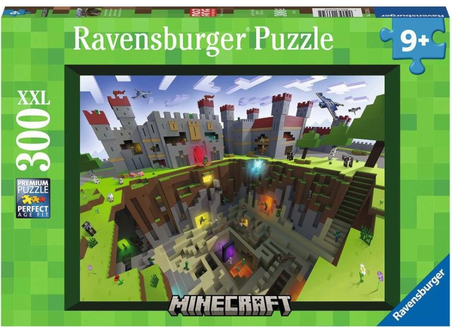 RAVENSBURGER Puzzle Minecraft XXL 300 dielikov