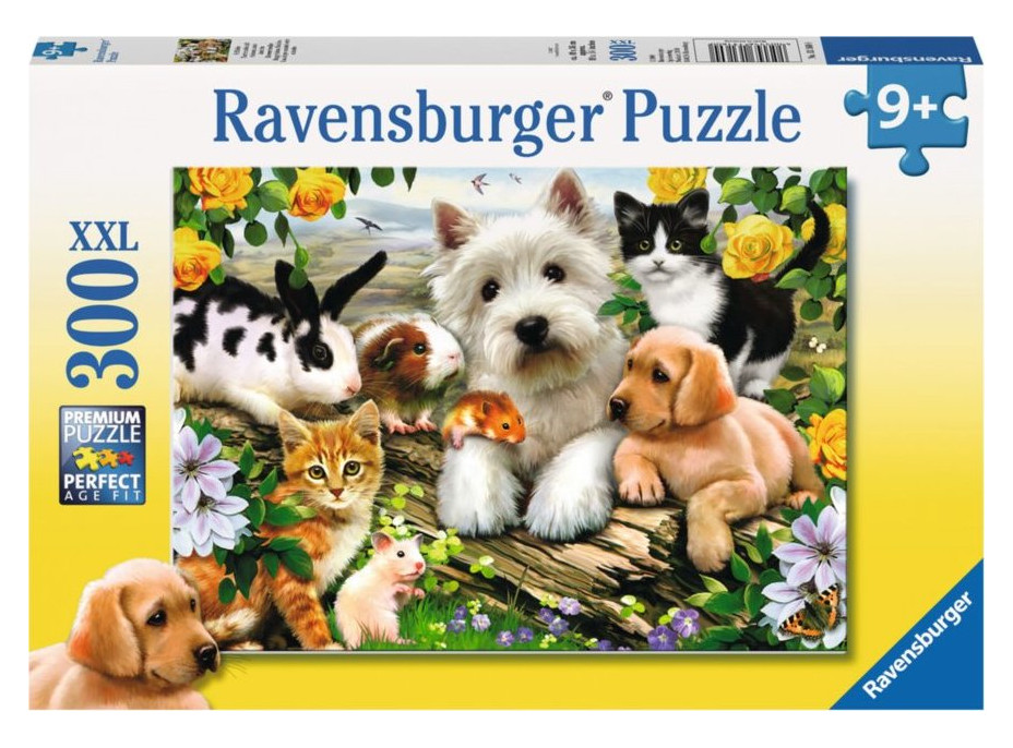 RAVENSBURGER Puzzle Zvierací priatelia XXL 300 dielikov