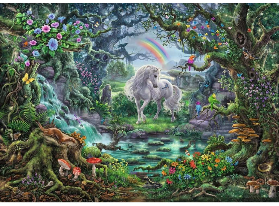 RAVENSBURGER Únikové EXIT puzzle Jednorožec 759 dielikov