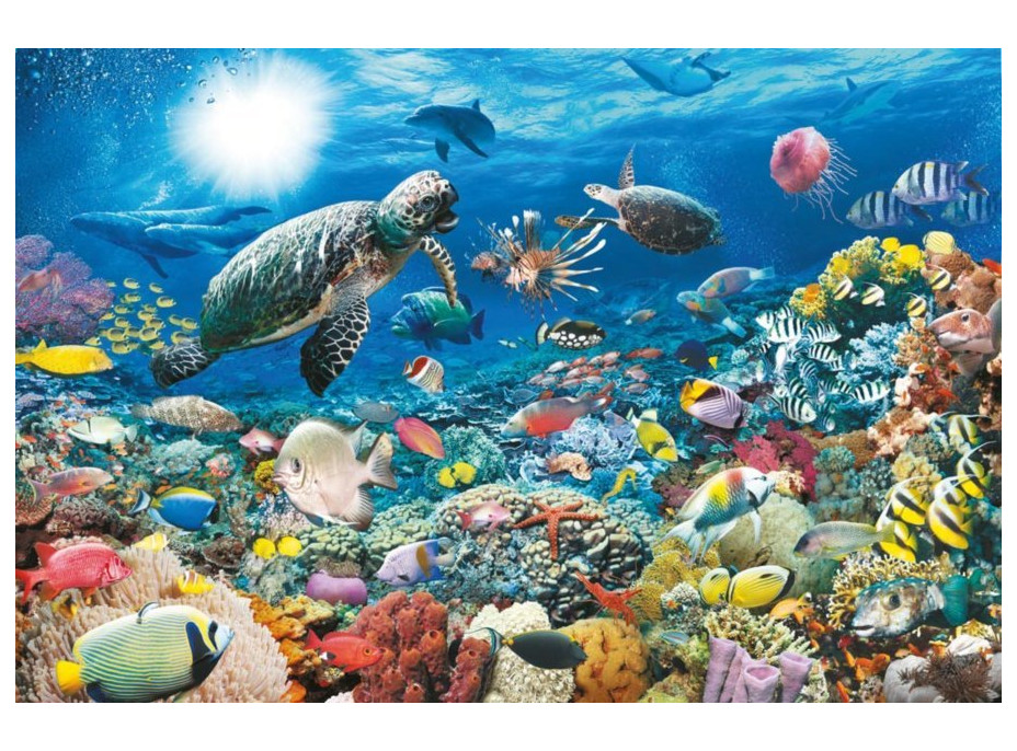 RAVENSBURGER Puzzle Život na korálovom útese 5000 dielikov