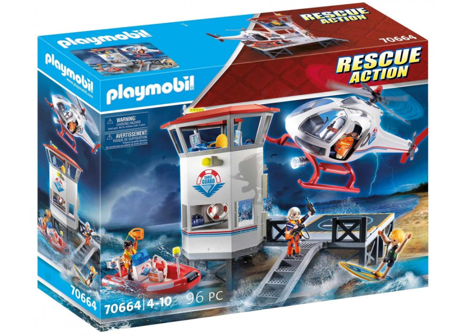 PLAYMOBIL® Rescue Action 70664 Mega Set Pobrežná stráž