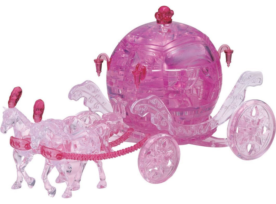 HCM KINZEL 3D Crystal puzzle Kráľovský kočiar 67 dielikov