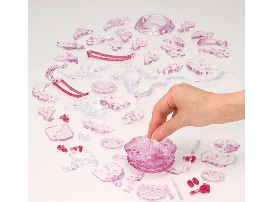 HCM KINZEL 3D Crystal puzzle Kráľovský kočiar 67 dielikov