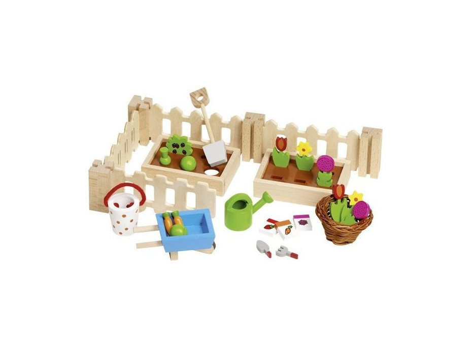 GOKI Moja malá záhradka - doplnky k domčeku pre bábiky