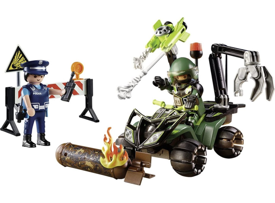 PLAYMOBIL® City Action 70817 Starter Pack Polícia: Nebezpečné cvičenie