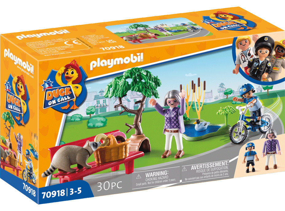 PLAYMOBIL® Duck On Call 70918 Policajná akcia: Chyťte zlodeja!