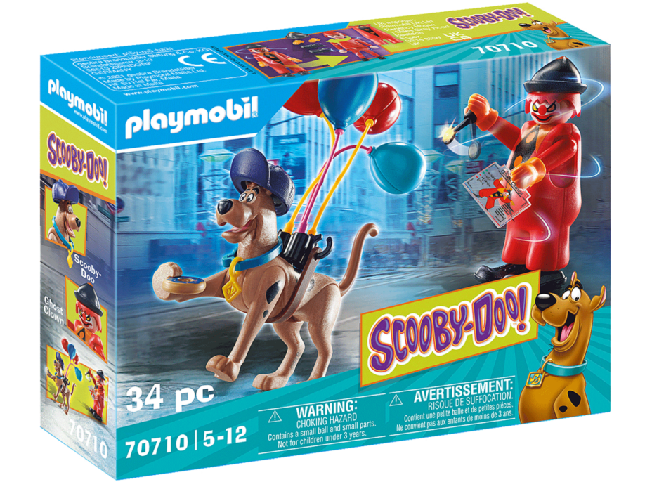 PLAYMOBIL® SCOOBY-DOO! 70710 Dobrodružstvo s Ghost Clown