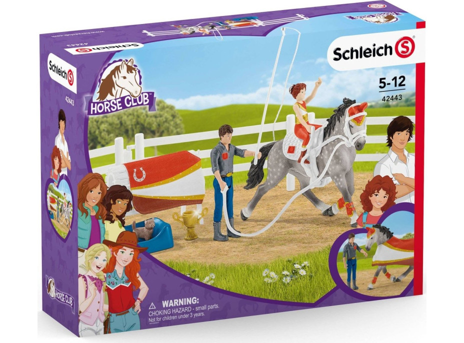 SCHLEICH Horse Club® 42443 Mia a set pre vaulting