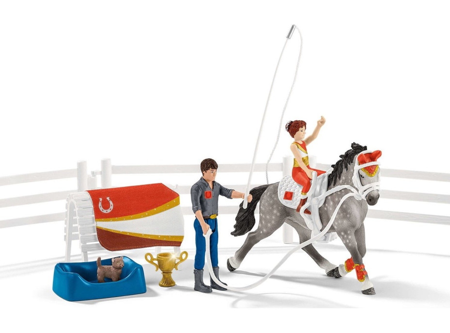 SCHLEICH Horse Club® 42443 Mia a set pre vaulting