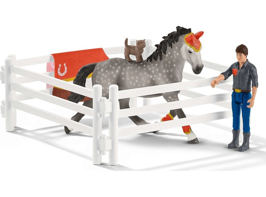 SCHLEICH Horse Club® 42443 Mia a set pre vaulting