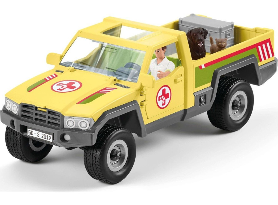 SCHLEICH Farm World® 42503 Záchranné terénne auto s veterinárom