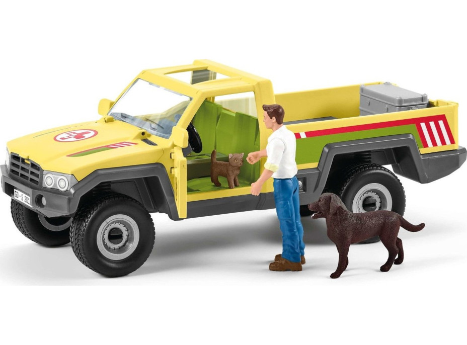SCHLEICH Farm World® 42503 Záchranné terénne auto s veterinárom