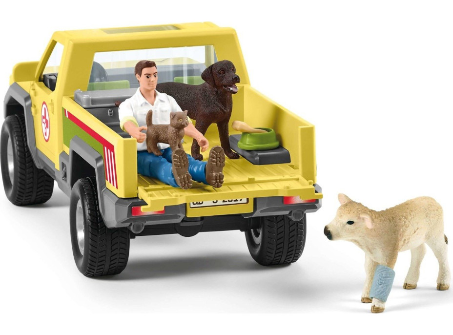 SCHLEICH Farm World® 42503 Záchranné terénne auto s veterinárom