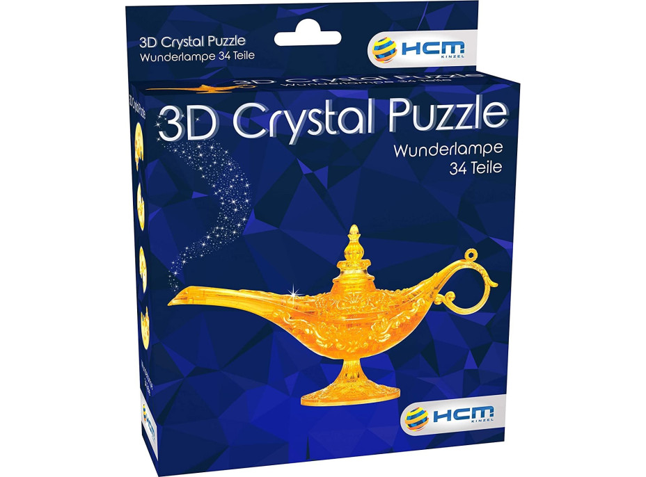 HCM KINZEL 3D Crystal puzzle Aladinova lampa 34 dielikov