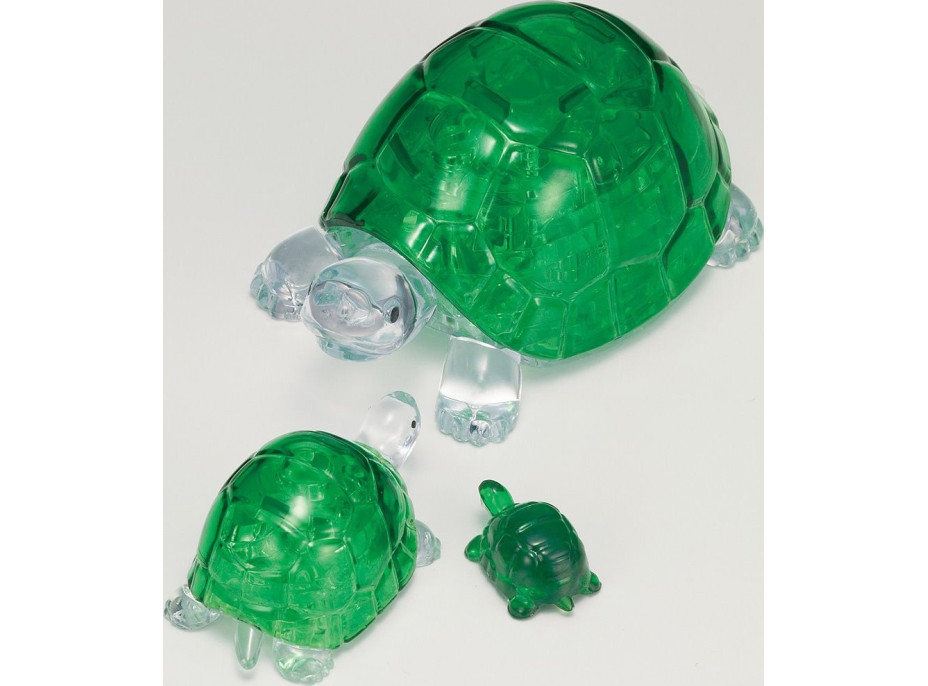 HCM KINZEL 3D Crystal puzzle Korytnačky 37 dielikov