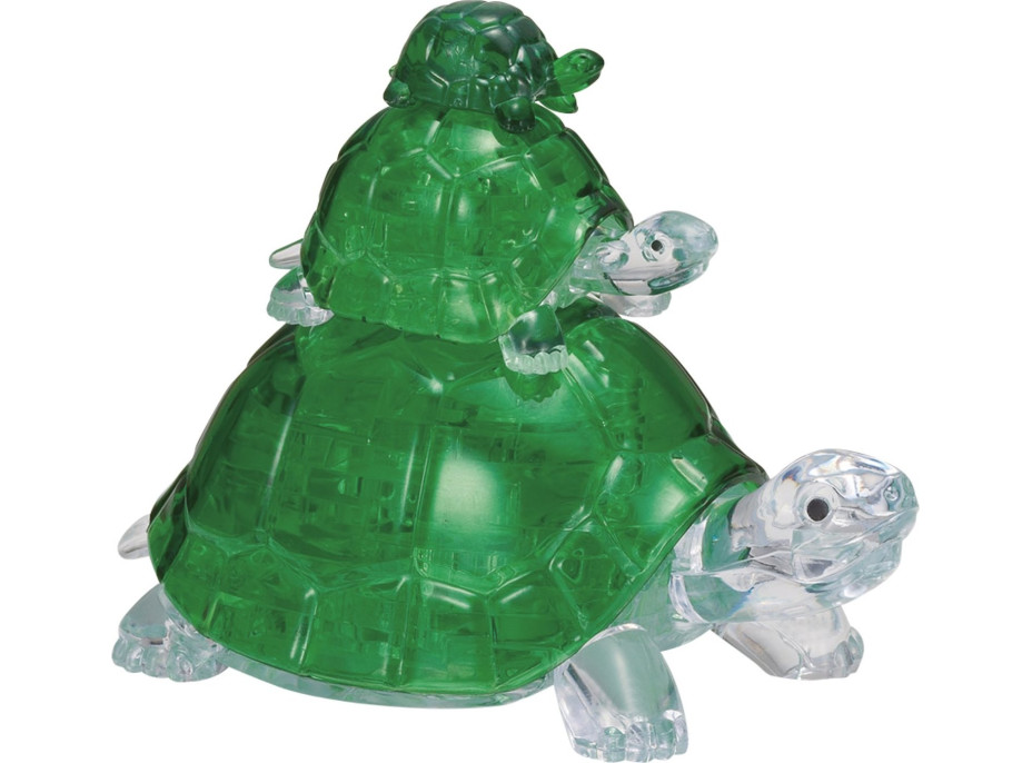 HCM KINZEL 3D Crystal puzzle Korytnačky 37 dielikov