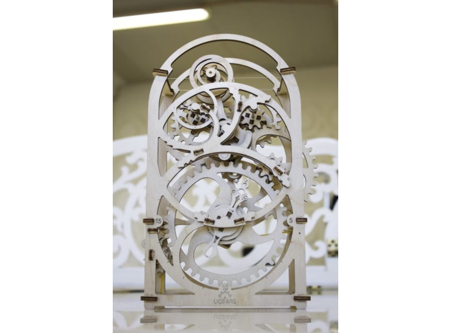 UGEARS 3D puzzle Hodiny - časovač (20min) 107 dielikov