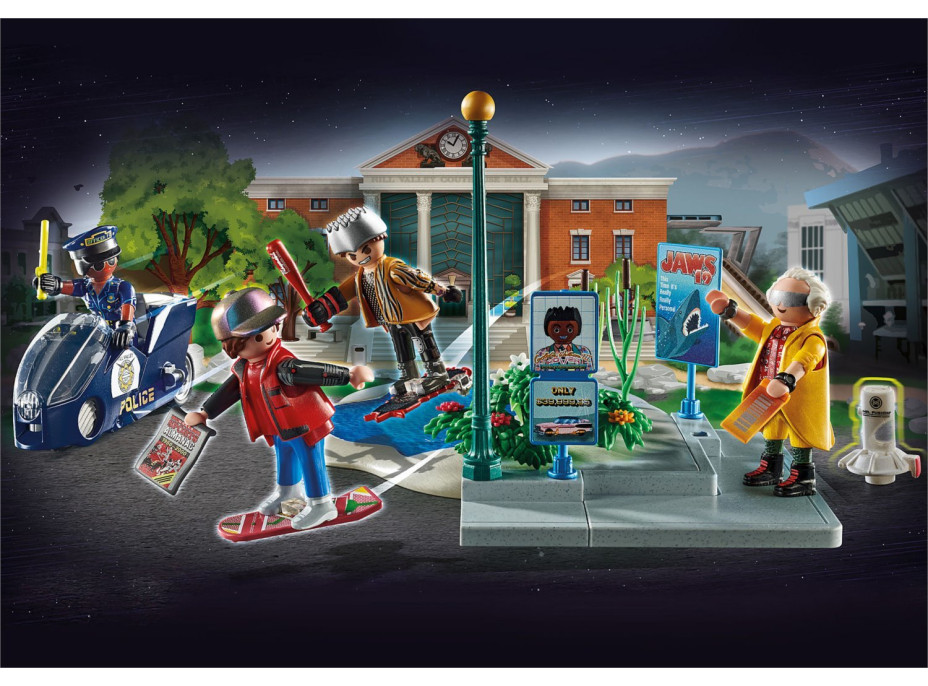 PLAYMOBIL® Back to the Future II 70634 Prenasledovanie s hoverboardom