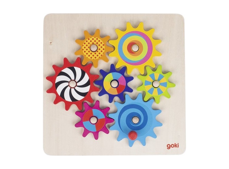 GOKI Hra s ozubenými kolieskami GOKI Hra s ozubenými kolieskami