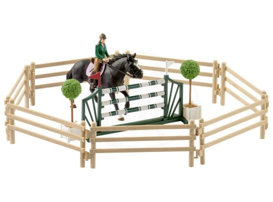 SCHLEICH Horse Club® 42389 Jazdecká škola s jazdcami a koňmi