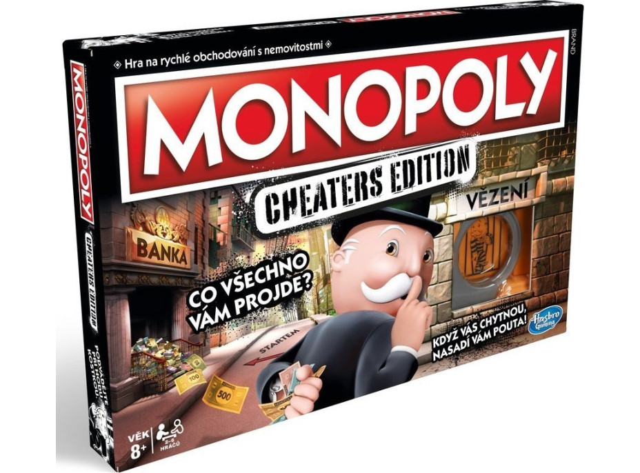 HASBRO Monopoly Cheaters edition SK