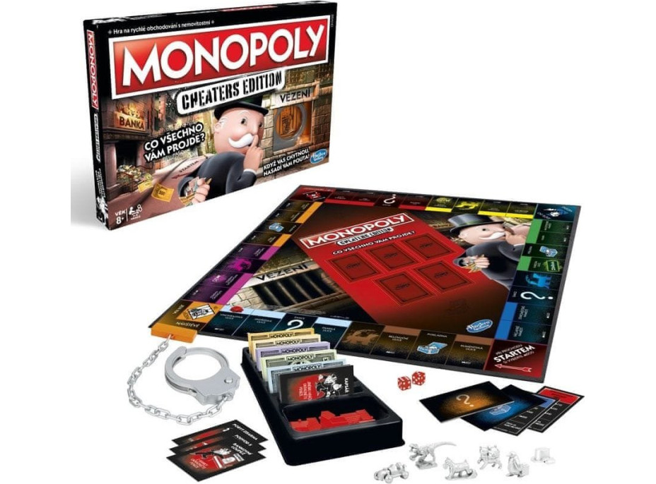 HASBRO Monopoly Cheaters edition SK