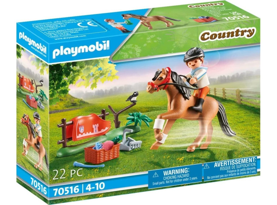 PLAYMOBIL® Country 70516 Zberateľský poník Connemara