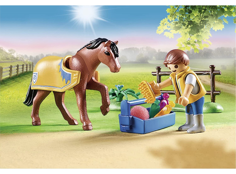 PLAYMOBIL® Country 70523 Zberateľský poník Welshský pony