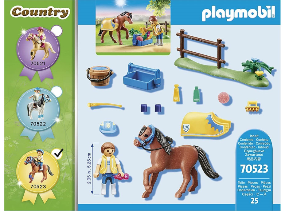 PLAYMOBIL® Country 70523 Zberateľský poník Welshský pony