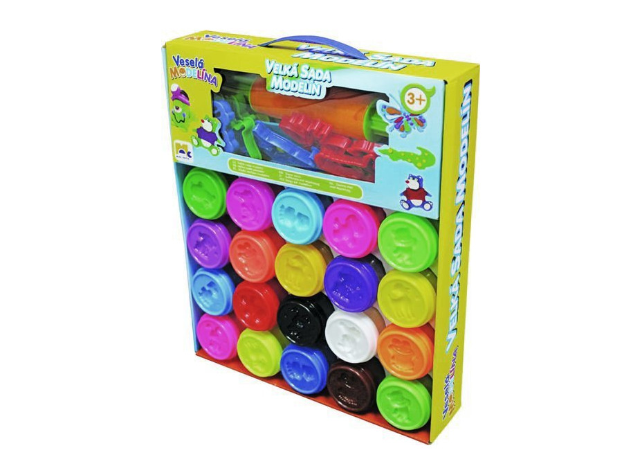 Veselá modelína: Veľká sada modelín
