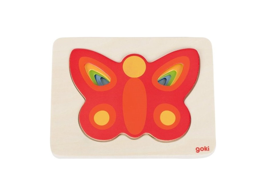GOKI Viacvrstvová vkladačka Motýľ