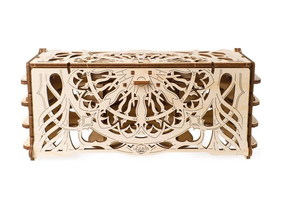 UGEARS 3D puzzle Kartový stojan 77 dielikov