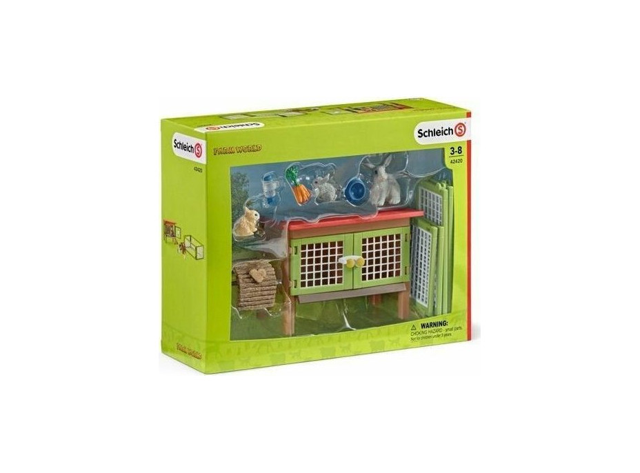 SCHLEICH Farm World® 42420 Králikáreň